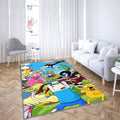 Abenteuer Zeit Teppich, Teppiche - Karikaturen Outdoor Teppich, Teppich Wohnzimmer, Küchenteppich, Kinderzimmer, Modern