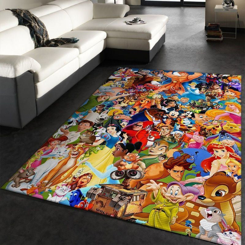 Disney-Figuren 9 Teppich, Teppiche - Outdoor Teppich, Teppich Wohnzimmer, Küchenteppich, Kinderzimmer, Modern