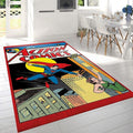 DC Comics Superman Action Comics 23 Teppich, Teppiche - Outdoor Teppich, Teppich Wohnzimmer, Küchenteppich, Kinderzimmer, Modern