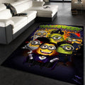 Halloween Minions – Despicable Minions Zeichentrickfilme Teppich, Teppiche - Outdoor Teppich, Teppich Wohnzimmer, Küchenteppich, Kinderzimmer, Modern