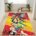 DC Comics Tv DC Superhero Girls League Teppich, Teppiche - Outdoor Teppich, Teppich Wohnzimmer, Küchenteppich, Kinderzimmer, Modern
