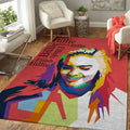 Billie Eilish When Smile Music Teppich, Teppiche - Outdoor Teppich, Teppich Wohnzimmer, Küchenteppich, Kinderzimmer, Modern