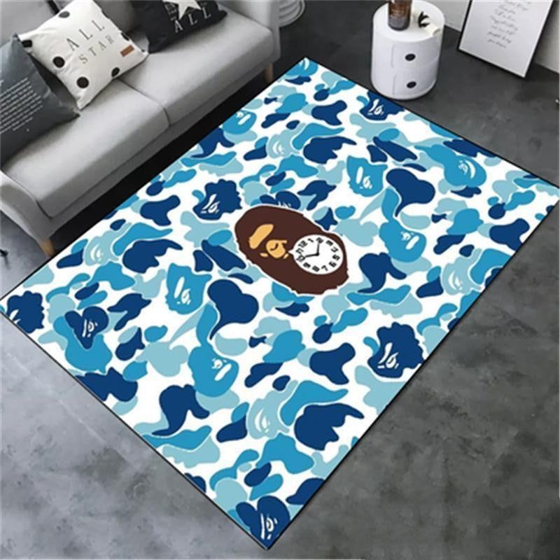 Bape Area Hypebeast Luxuriöses Modemarkenlogo 006 Teppich, Teppiche - Outdoor Teppich, Teppich Wohnzimmer, Küchenteppich, Kinderzimmer, Modern