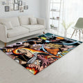 Legendäre Anime-Helden Teppich, Teppiche - Outdoor Teppich, Teppich Wohnzimmer, Küchenteppich, Kinderzimmer, Modern