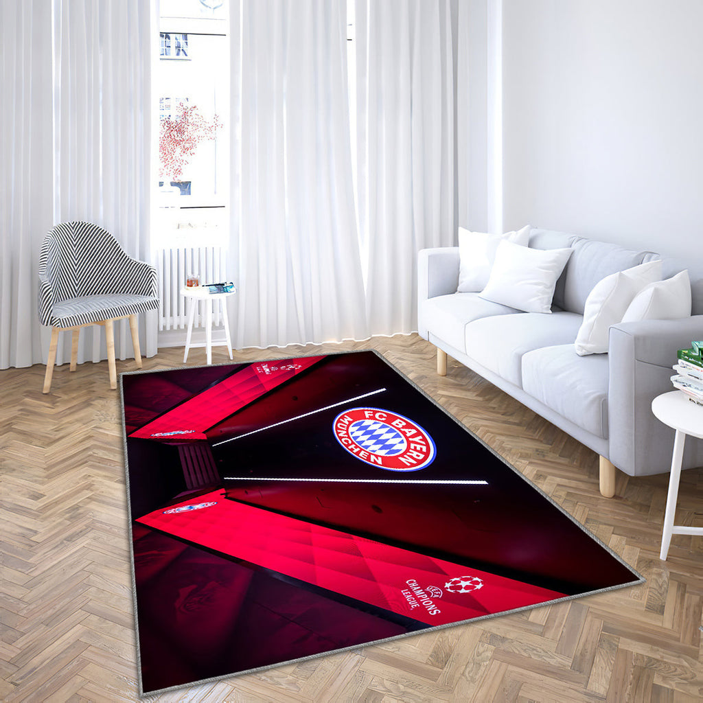 Allianz Arena FC Bayer Teppich, Teppiche - Outdoor Teppich, Teppich Wohnzimmer, Küchenteppich, Kinderzimmer, Modern