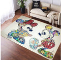 Disney Micky Minnie Maus 24 Teppich, Teppiche - Outdoor Teppich, Teppich Wohnzimmer, Küchenteppich, Kinderzimmer, Modern