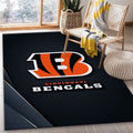 Cincinnati Bengals Banner Nfl 9 Teppich, Teppiche - Outdoor Teppich, Teppich Wohnzimmer, Küchenteppich, Kinderzimmer, Modern