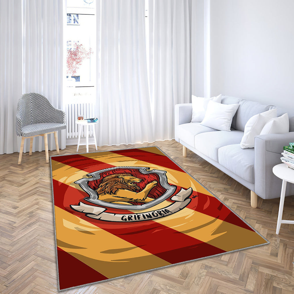 Grifinoria Teppich, Teppiche - Harry Potter Outdoor Teppich, Teppich Wohnzimmer, Küchenteppich, Kinderzimmer, Modern