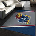 College Spirit Kansas Sport Teppich, Teppiche - Outdoor Teppich, Teppich Wohnzimmer, Küchenteppich, Kinderzimmer, Modern