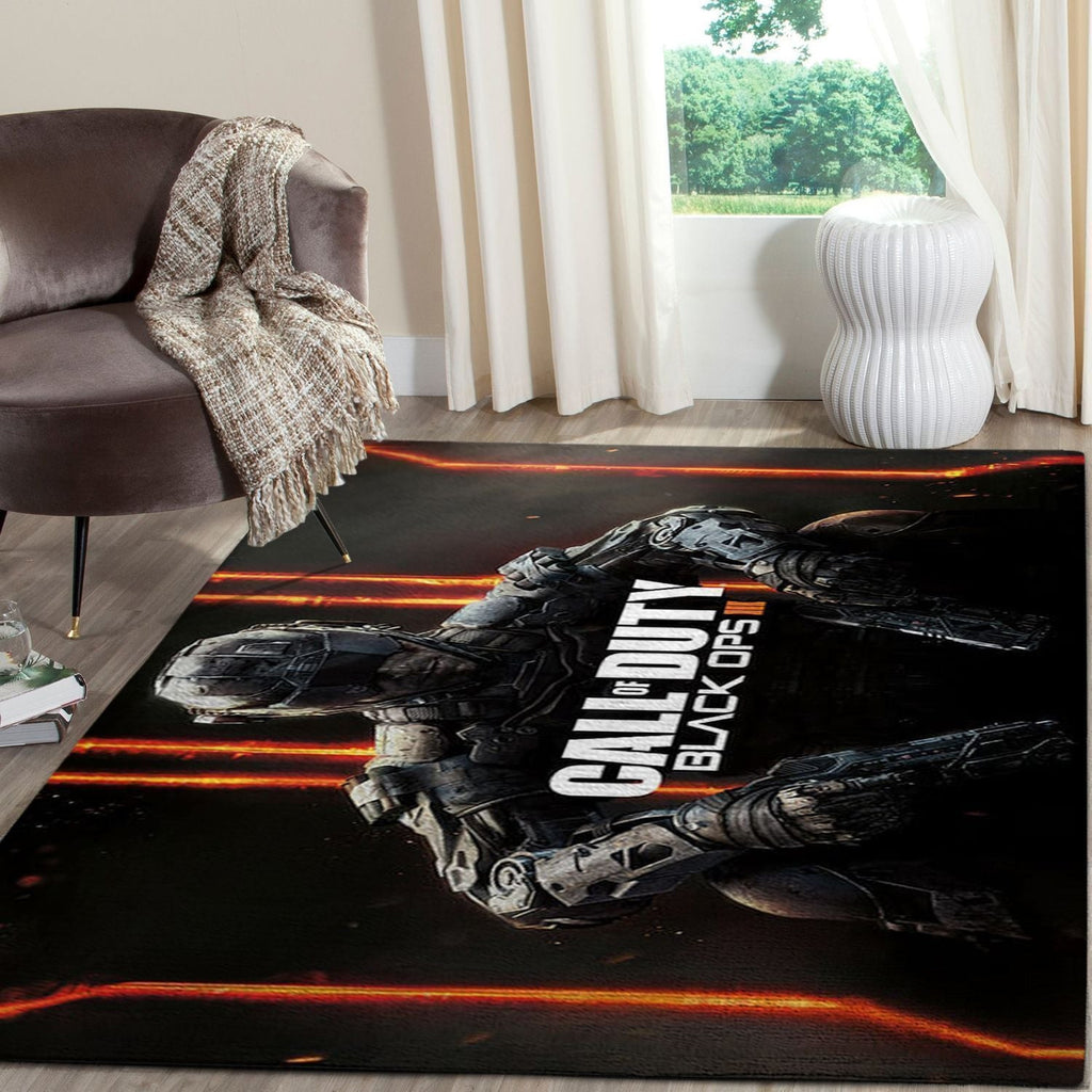 Call of Duty Black Ops Erstschlagsbereich Fn160137 Teppich, Teppiche - Outdoor Teppich, Teppich Wohnzimmer, Küchenteppich, Kinderzimmer, Modern