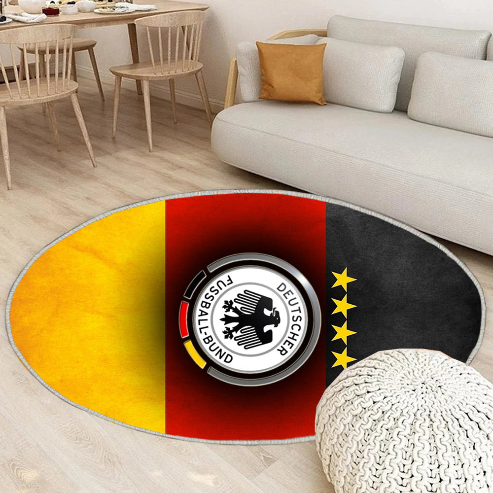Deutschland Teppich Rund, Teppiche - Tasse Outdoor Teppich Rund, Deutsch Teppich Wohnzimmer, Carpet, Rug