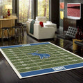 Fans Detroit Lions Fußball Teppich, Teppiche - Outdoor Teppich, Teppich Wohnzimmer, Küchenteppich, Kinderzimmer, Modern
