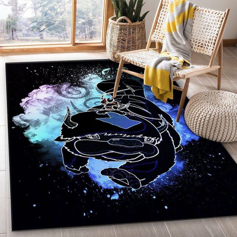 Avatar Der letzte Air Bender Seele des Himmels Bison Anime Held Teppich, Teppiche - Outdoor Teppich, Teppich Wohnzimmer, Küchenteppich, Kinderzimmer, Modern