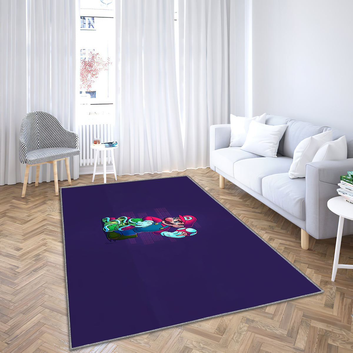Super Mario Nintendo Teppich, Teppiche - Outdoor Teppich, Teppich Wohnzimmer, Küchenteppich, Kinderzimmer, Modern