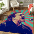 Bono Retro Retro-Musik für Fans Teppich, Teppiche - Outdoor Teppich, Teppich Wohnzimmer, Küchenteppich, Kinderzimmer, Modern