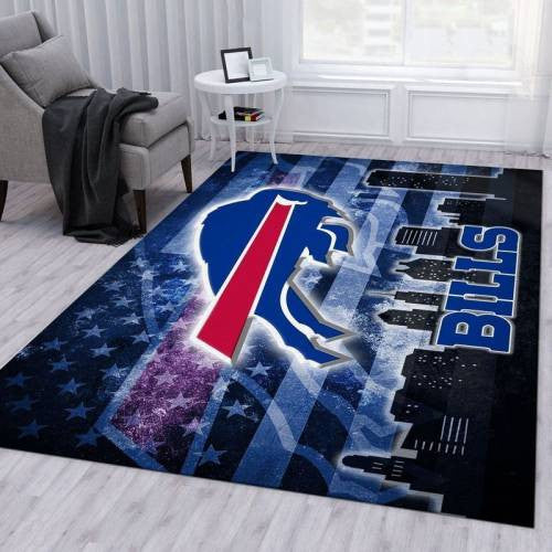 Buffalo Bills-Banner Nfl 40 Teppich, Teppiche - Outdoor Teppich, Teppich Wohnzimmer, Küchenteppich, Kinderzimmer, Modern