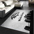 Baltimore Ravens NFL 30 Teppich, Teppiche - Outdoor Teppich, Teppich Wohnzimmer, Küchenteppich, Kinderzimmer, Modern