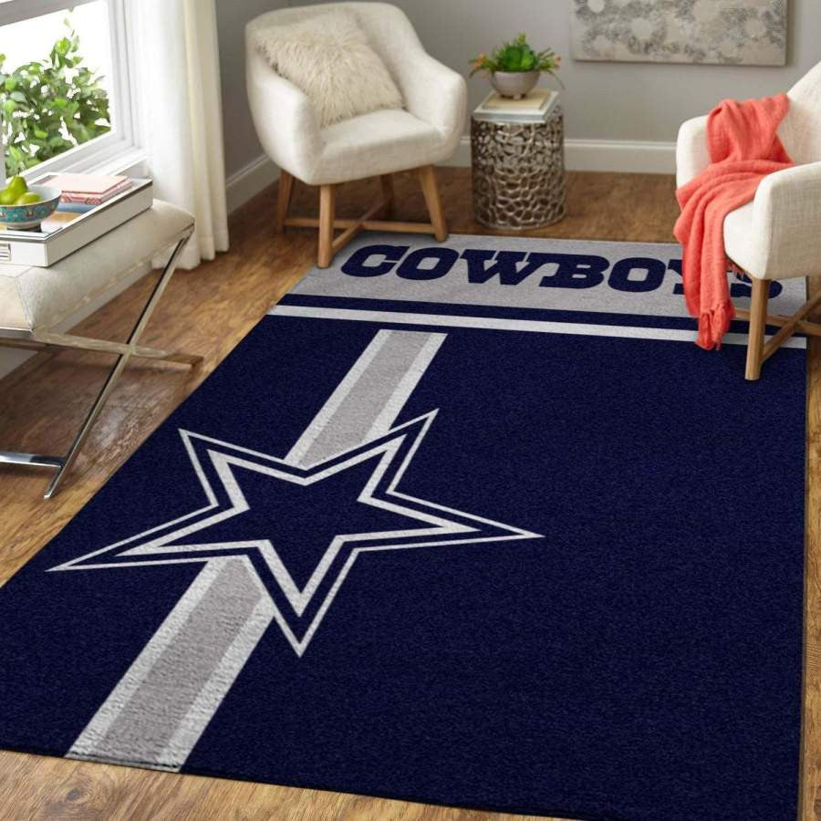 Fußball Dallas Cowboys Teppich, Teppiche - Outdoor Teppich, Teppich Wohnzimmer, Küchenteppich, Kinderzimmer, Modern