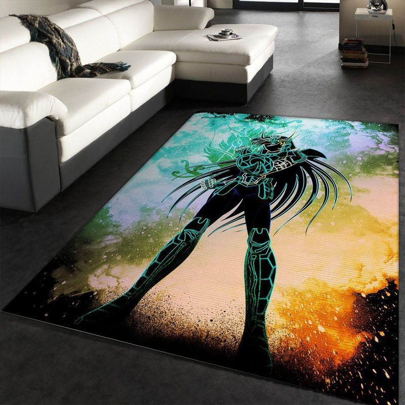 Drache Shiryu Saint Seiya Teppich, Teppiche - Outdoor Teppich, Teppich Wohnzimmer, Küchenteppich, Kinderzimmer, Modern