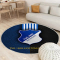 Tsg 1899 Hoffenheim Teppich Rund, Teppiche - Fc Deutscher Fußballverein Outdoor Teppich Rund, Bundesliga Teppich Wohnzimmer, Carpet, Rug