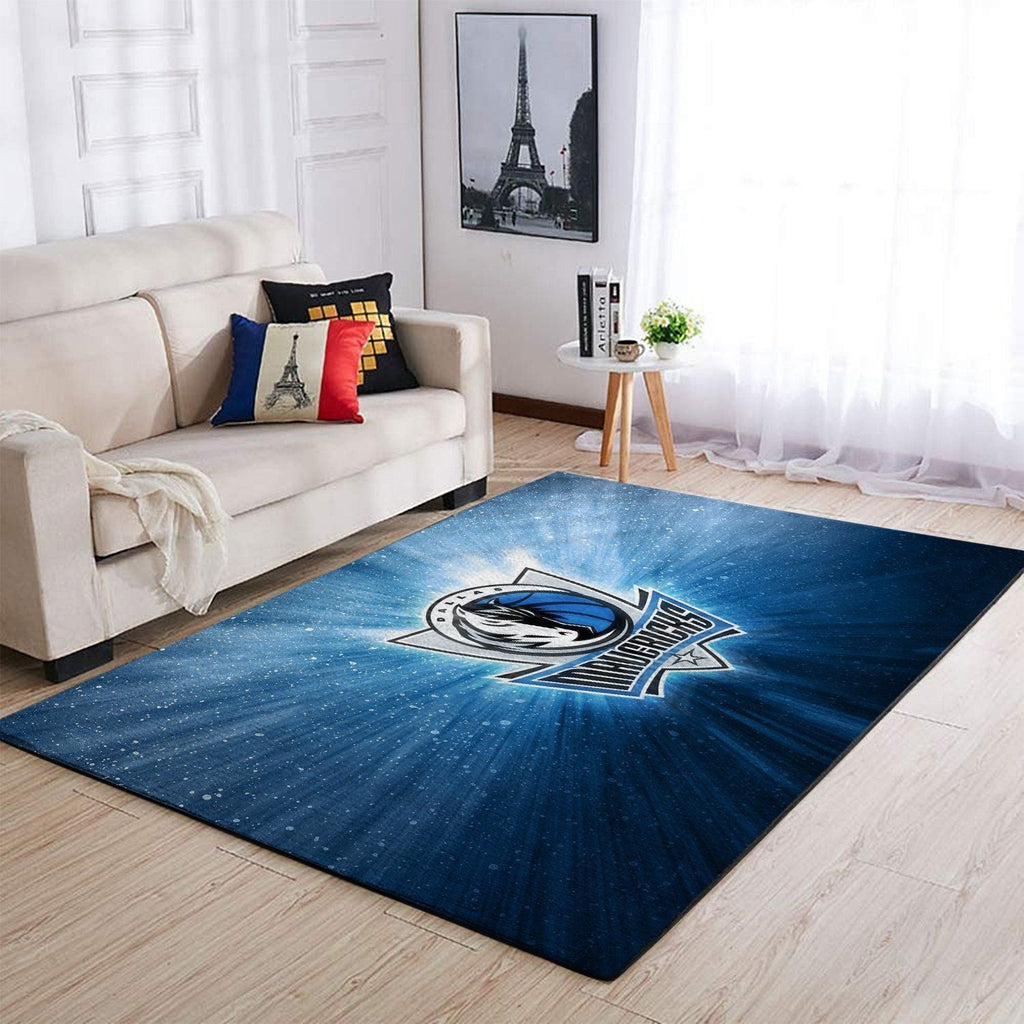 Dallas Mavericks Area NBA-Basketballteam Logo003 Teppich, Teppiche - Outdoor Teppich, Teppich Wohnzimmer, Küchenteppich, Kinderzimmer, Modern