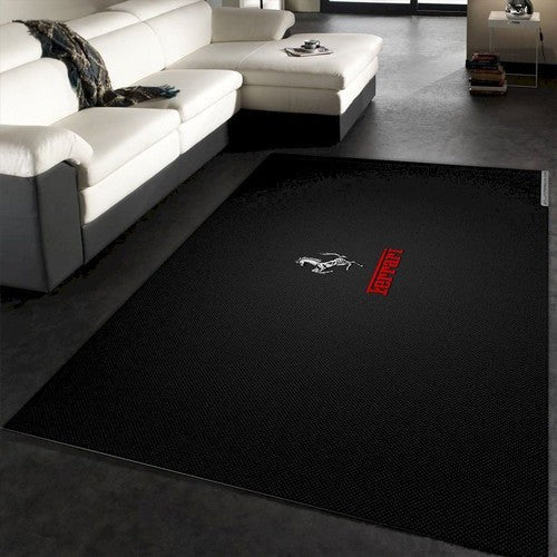 Cooles Ferrari-Logo, Badezimmer, Familiengeschenk, Dekorationsbereich Teppich, Teppiche - Outdoor Teppich, Teppich Wohnzimmer, Küchenteppich, Kinderzimmer, Modern