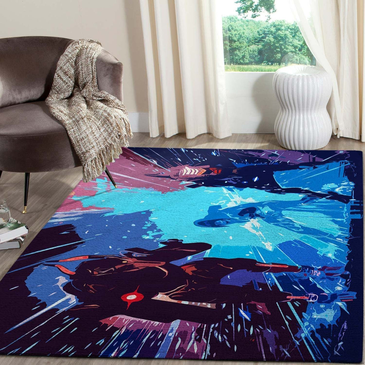Destiny 2 Spielbereich Fn181209 Teppich, Teppiche - Outdoor Teppich, Teppich Wohnzimmer, Küchenteppich, Kinderzimmer, Modern