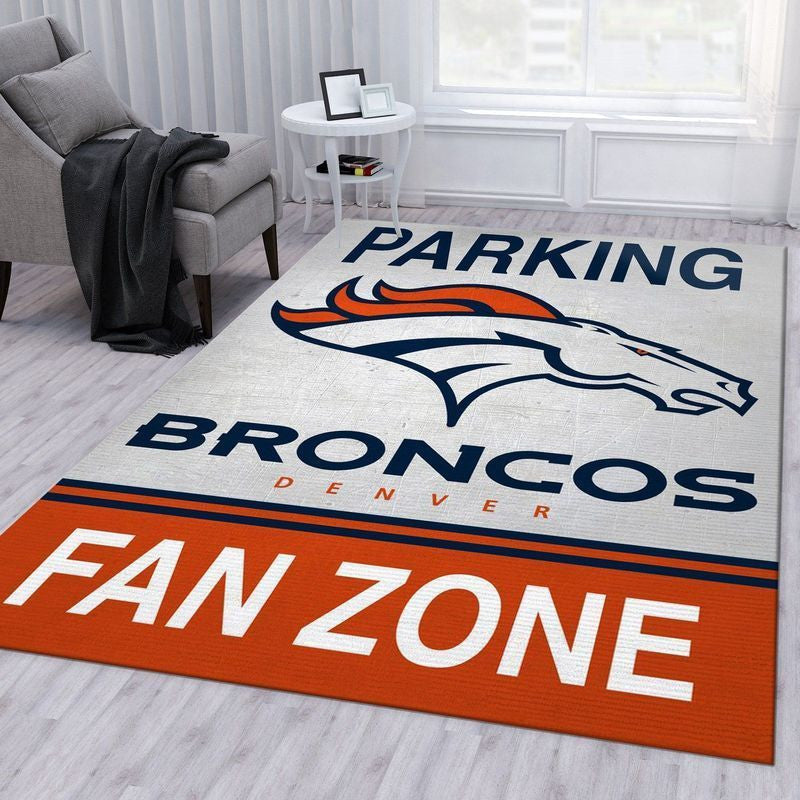 Denver Broncos NFL 25 Teppich, Teppiche - Outdoor Teppich, Teppich Wohnzimmer, Küchenteppich, Kinderzimmer, Modern