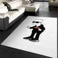 Bart Simpson Rechteck Modemarke Weihnachtsgeschenk Us Decor B Teppich, Teppiche - Outdoor Teppich, Teppich Wohnzimmer, Küchenteppich, Kinderzimmer, Modern