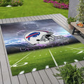 Buffalo Bills Area Nfl Team American Football Decor Sport Decor Teppich, Teppiche - Outdoor Teppich, Teppich Wohnzimmer, Küchenteppich, Kinderzimmer, Modern