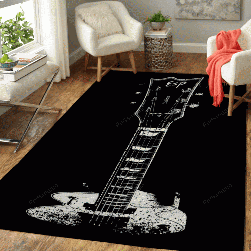 Esp Eclipse Guitars Musik für Fans Teppich, Teppiche - Outdoor Teppich, Teppich Wohnzimmer, Küchenteppich, Kinderzimmer, Modern