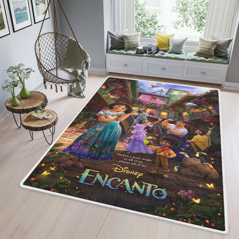 Disney Encanto-Fan-Geschenk Teppich, Teppiche - Outdoor Teppich, Teppich Wohnzimmer, Küchenteppich, Kinderzimmer, Modern