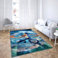 Verbotenes Licht Teppich, Teppiche - Greninja Outdoor Teppich, Nintendo Teppich Wohnzimmer, Küchenteppich, Kinderzimmer, Modern
