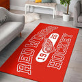 Detroit Red Wings Bereich Nhl Hockey Teppich, Teppiche - Outdoor Teppich, Teppich Wohnzimmer, Küchenteppich, Kinderzimmer, Modern