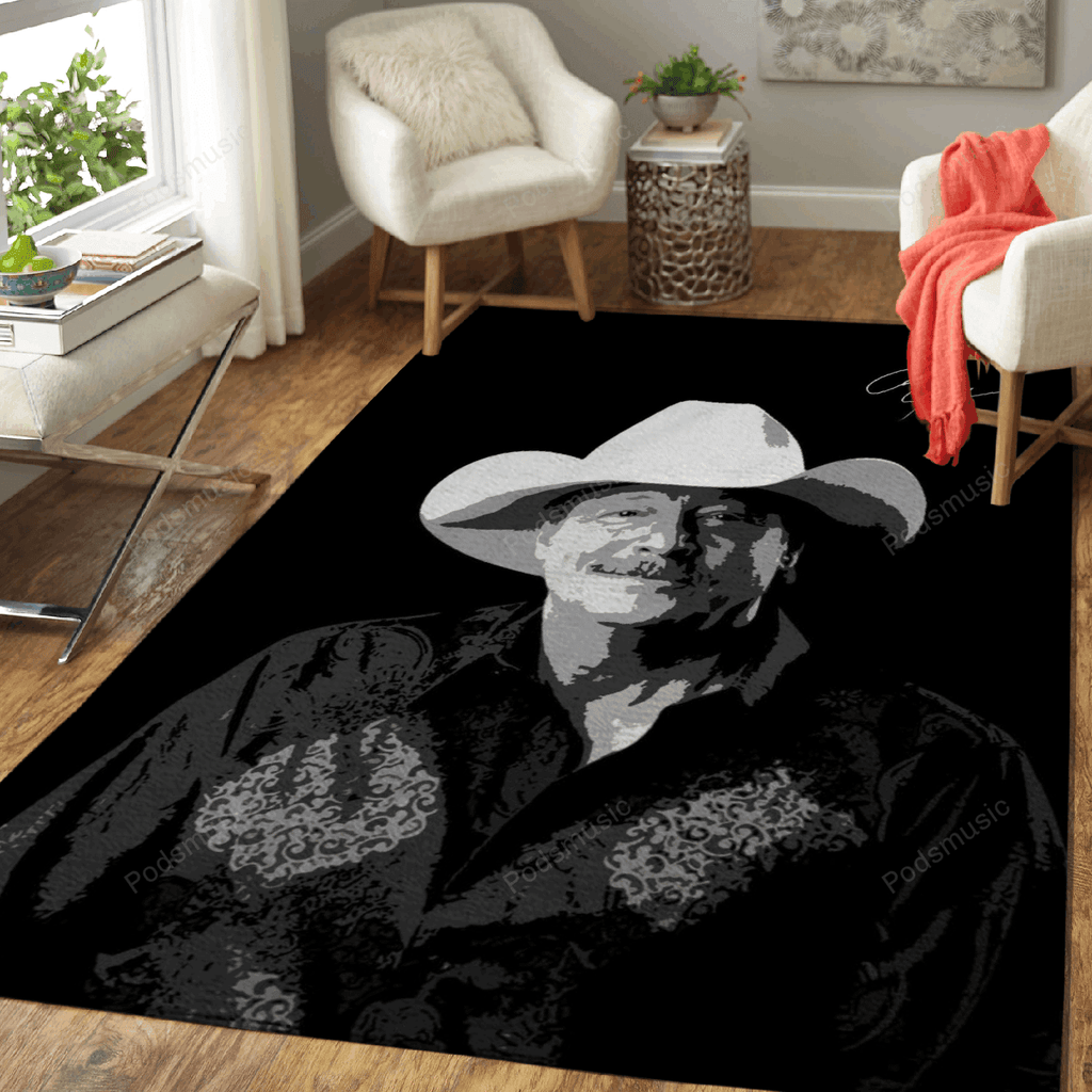 Alan Jackson Country-Musik für Fans Teppich, Teppiche - Outdoor Teppich, Teppich Wohnzimmer, Küchenteppich, Kinderzimmer, Modern