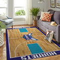Charlotte Hornets Area NBA-Basketballteam Logo001 Teppich, Teppiche - Outdoor Teppich, Teppich Wohnzimmer, Küchenteppich, Kinderzimmer, Modern