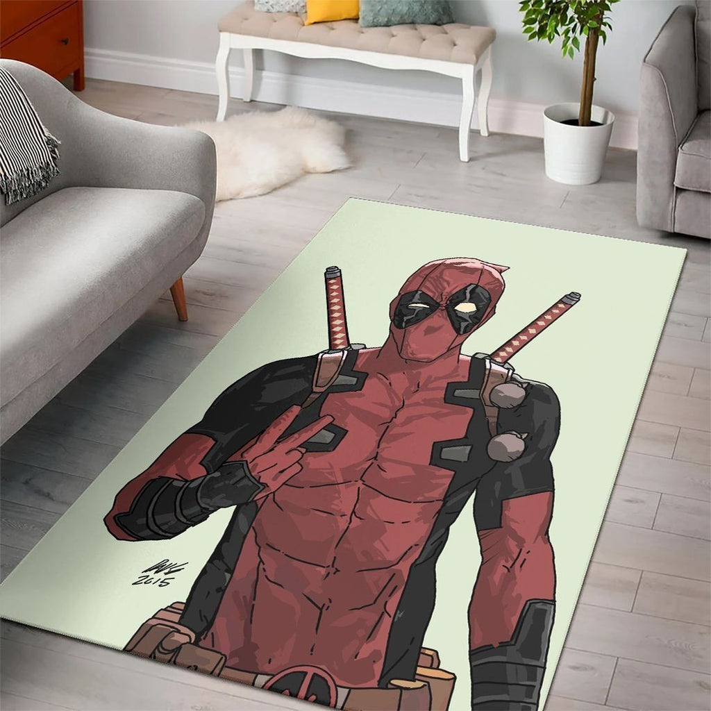 Deadpool Superheldenfilme Teppich, Teppiche - Outdoor Teppich, Teppich Wohnzimmer, Küchenteppich, Kinderzimmer, Modern