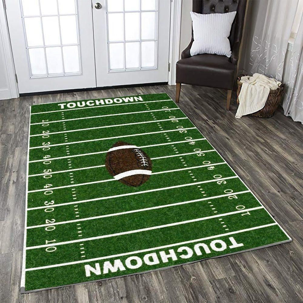 American-Football-Feld Rcdd81F22213 Teppich, Teppiche - Outdoor Teppich, Teppich Wohnzimmer, Küchenteppich, Kinderzimmer, Modern