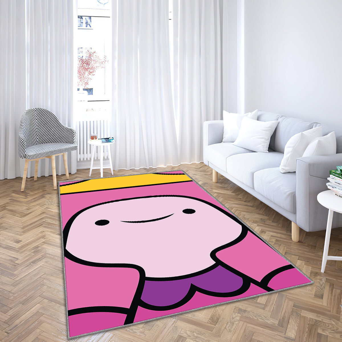 Kaugummi Prinzessin Teppich, Teppiche - Abenteuer Zeit Outdoor Teppich, hora de aventura Teppich Wohnzimmer, Küchenteppich, Kinderzimmer, Modern