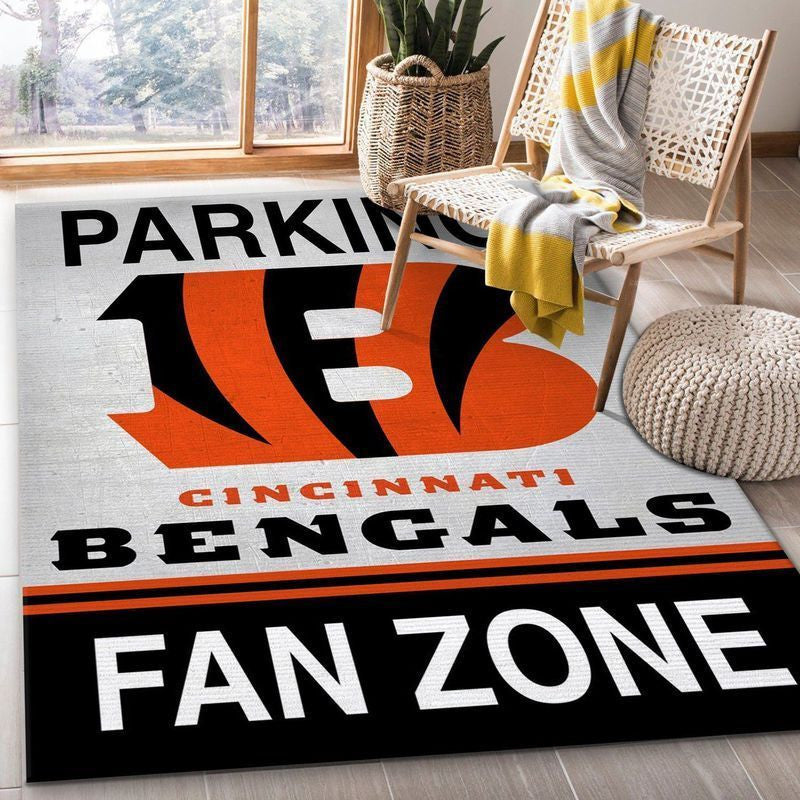 Cincinnati Bengals Banner Nfl 24 Teppich, Teppiche - Outdoor Teppich, Teppich Wohnzimmer, Küchenteppich, Kinderzimmer, Modern