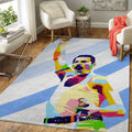 Freddie Mercury Sänger 12 Teppich, Teppiche - Outdoor Teppich, Teppich Wohnzimmer, Küchenteppich, Kinderzimmer, Modern