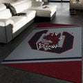 Teamlogo des College Spirit South Carolina Sports Area Familie G Teppich, Teppiche - Outdoor Teppich, Teppich Wohnzimmer, Küchenteppich, Kinderzimmer, Modern