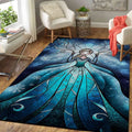 Elsa gefrorene Disney-Prinzessin Teppich, Teppiche - Outdoor Teppich, Teppich Wohnzimmer, Küchenteppich, Kinderzimmer, Modern