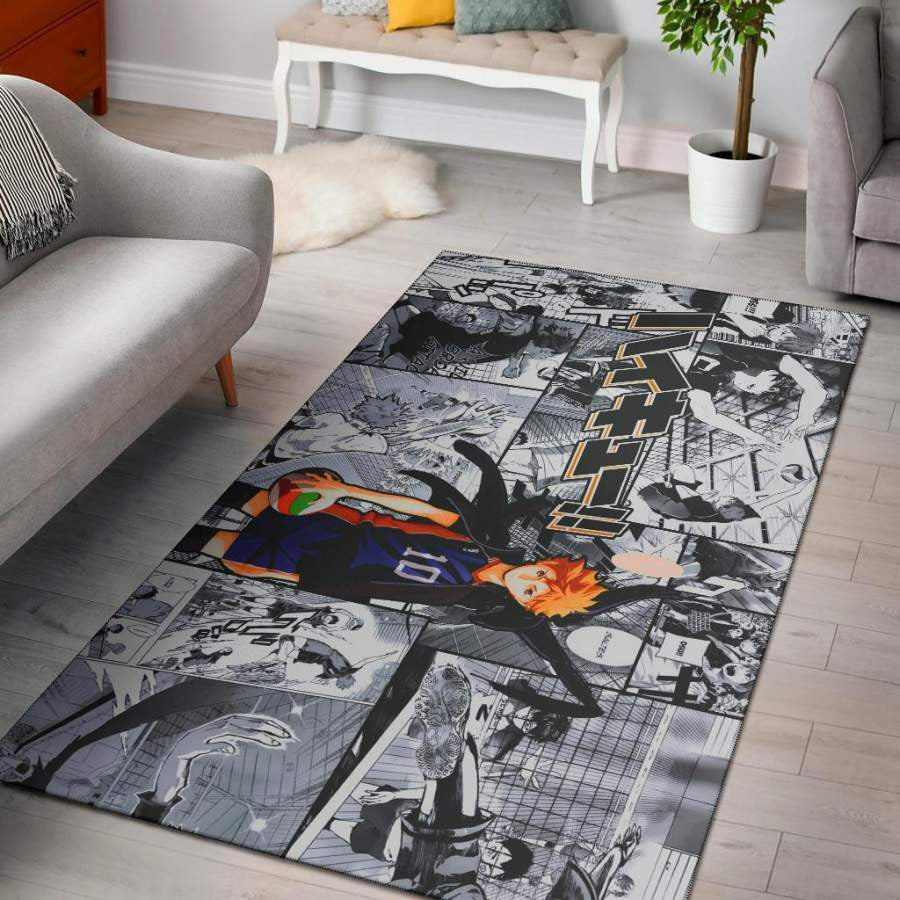 Eevee Pokemon Mat ganzflächig bedruckt Teppich, Teppiche - Outdoor Teppich, Teppich Wohnzimmer, Küchenteppich, Kinderzimmer, Modern