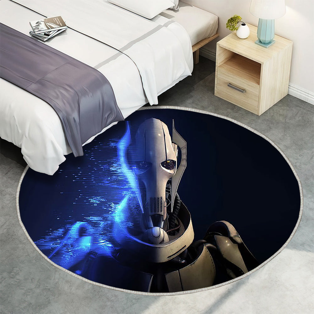 Star Wars Battlefront II Plakat Teppich Rund, Teppiche - Outdoor Teppich Rund, Teppich Wohnzimmer, Carpet, Rug