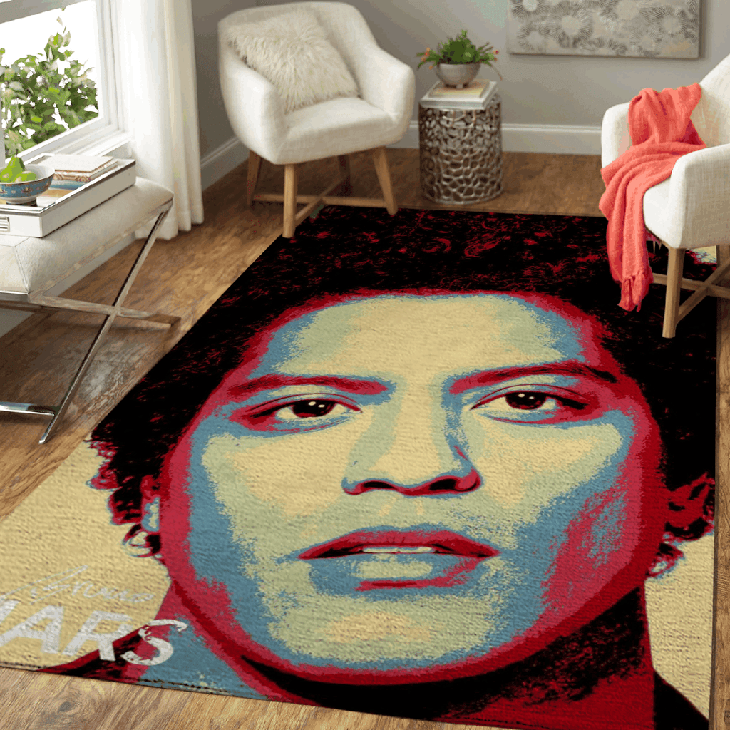 Bruno Mars Heirate dich Pop Teppich, Teppiche - Outdoor Teppich, Teppich Wohnzimmer, Küchenteppich, Kinderzimmer, Modern