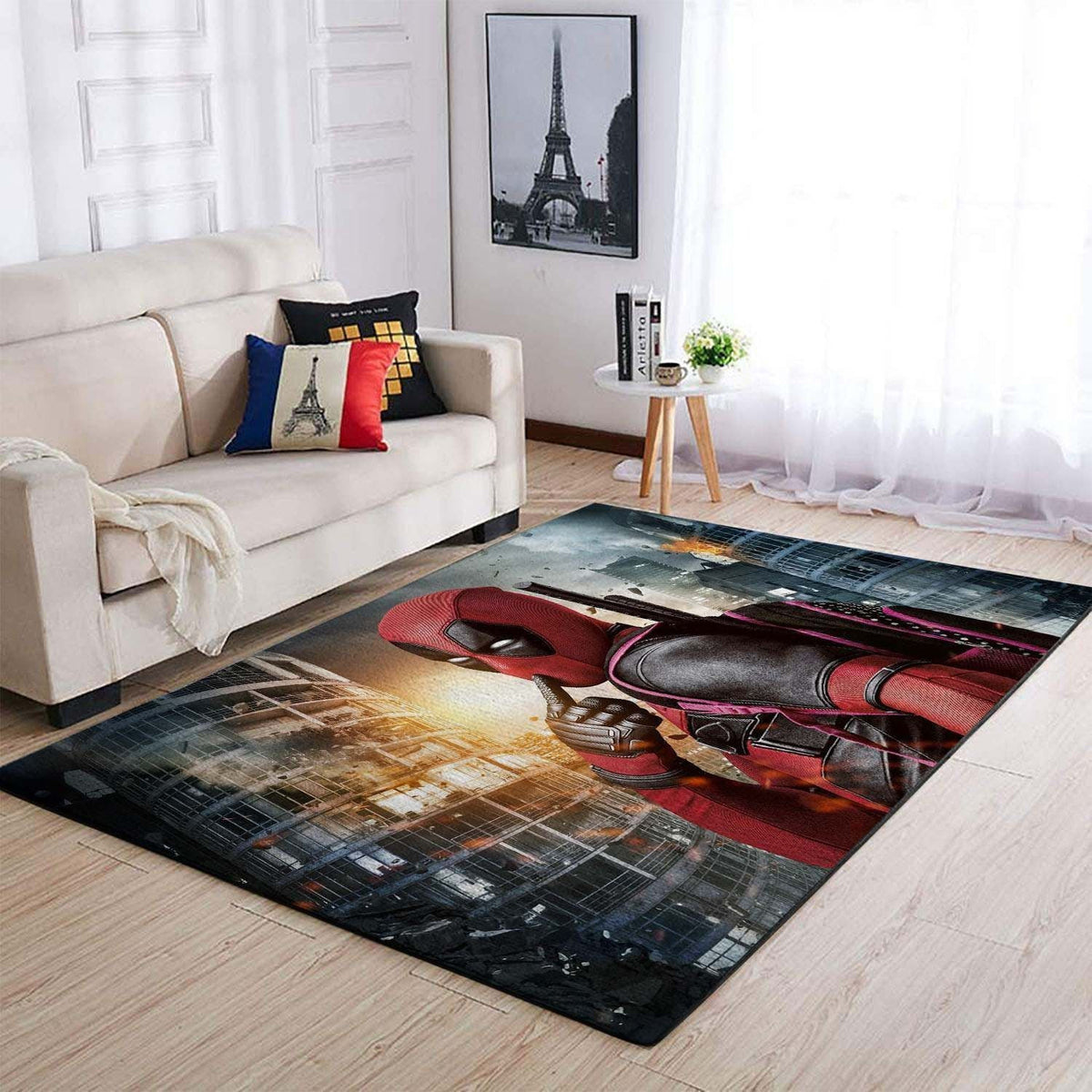 Deadpool Marvel Superhelden Bereich Marvel Dp91210 Teppich, Teppiche - Outdoor Teppich, Teppich Wohnzimmer, Küchenteppich, Kinderzimmer, Modern
