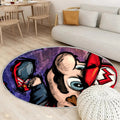super Teppich Rund, Teppiche - Mario Outdoor Teppich Rund, Spiele Teppich Wohnzimmer, Carpet, Rug