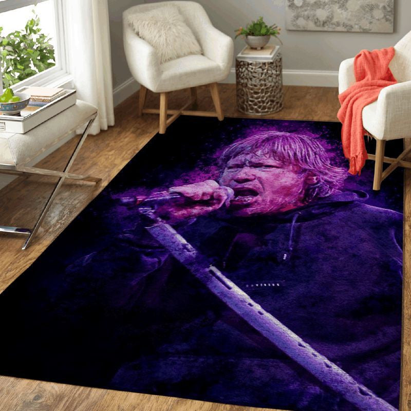 Bruce Dickinson Iron Maiden Band-Skill-Pop Teppich, Teppiche - Outdoor Teppich, Teppich Wohnzimmer, Küchenteppich, Kinderzimmer, Modern