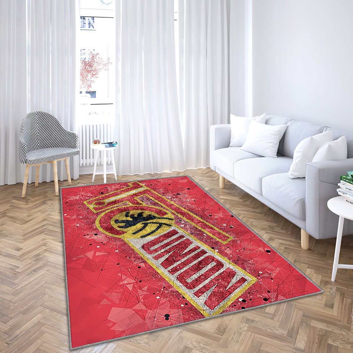 1 FC Union Berlin Deutscher Fußballverein Teppich, Teppiche - Outdoor Teppich, Teppich Wohnzimmer, Küchenteppich, Kinderzimmer, Modern